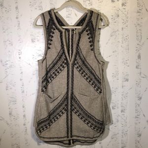 Free People Say It Isn't So Sleeveless Tunic Sz S